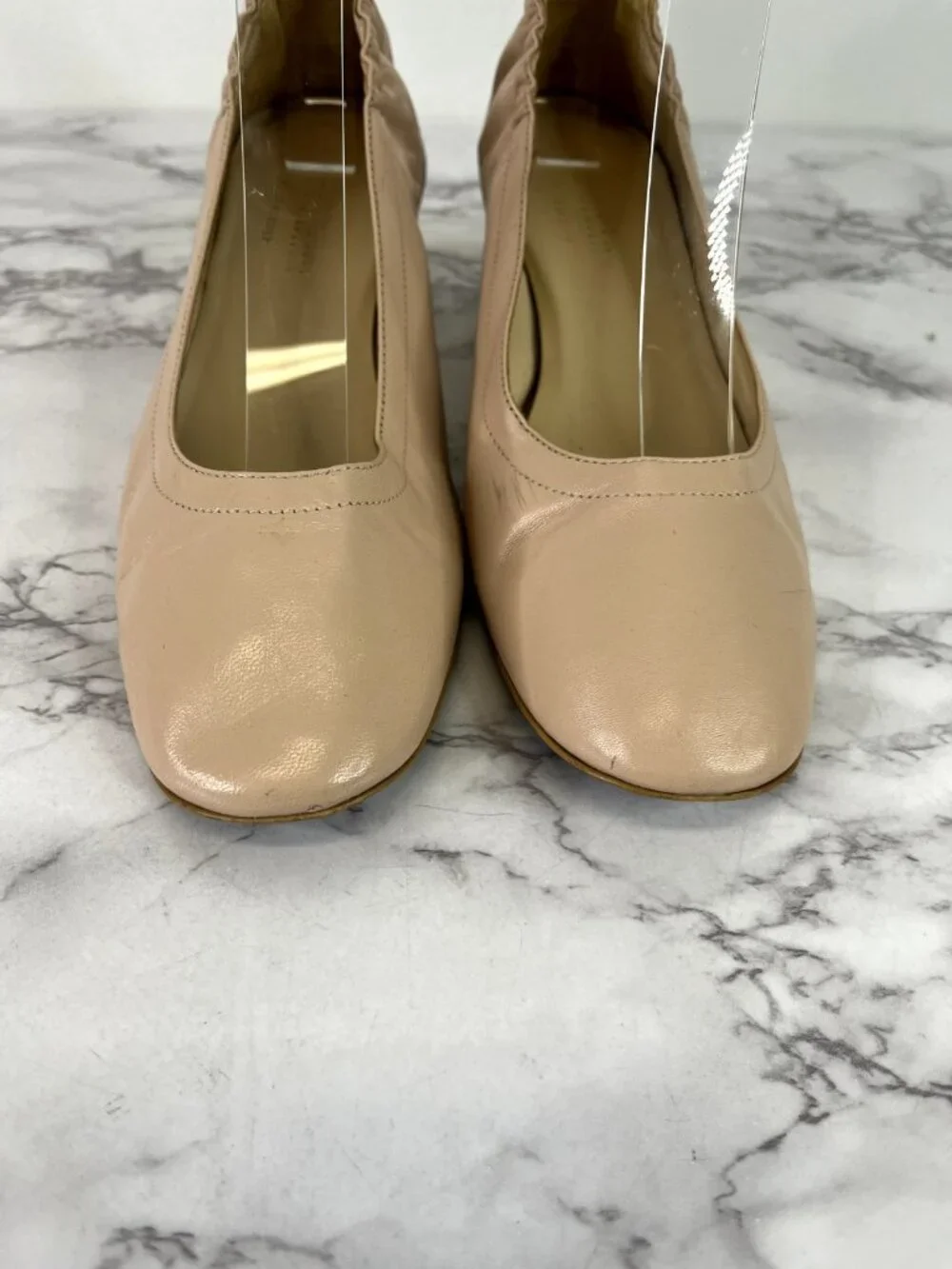 Everlane Women's Pale Rose The Italian Leather Day Heel Sz 5